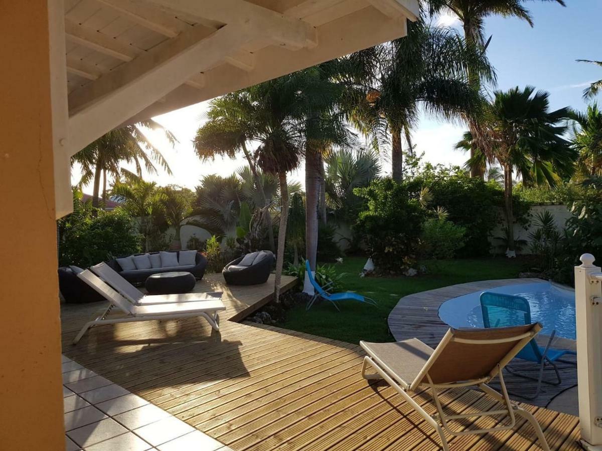 Villa Iguanou Et Piscine En Bord De Mer Proche Plages Marina Et Golf Saint-Francois  Εξωτερικό φωτογραφία