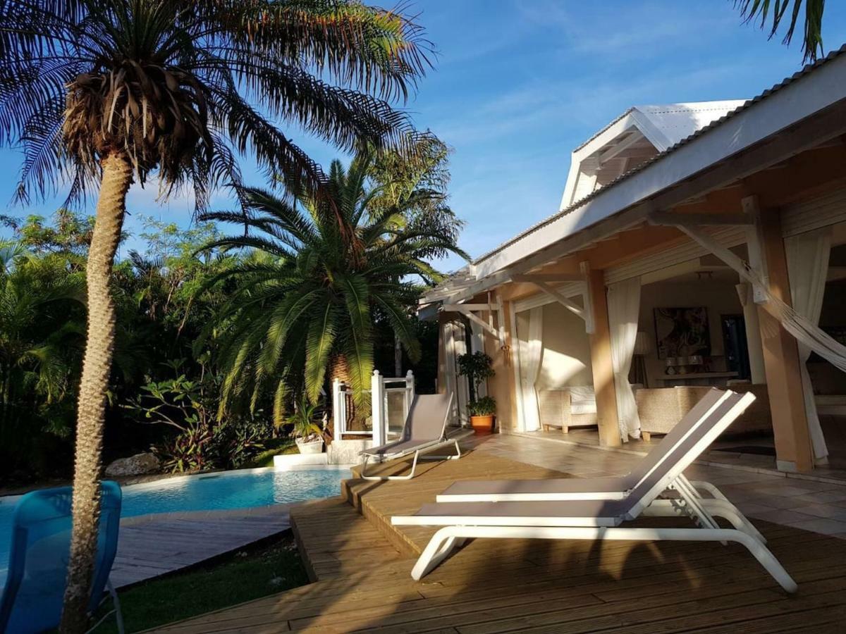 Villa Iguanou Et Piscine En Bord De Mer Proche Plages Marina Et Golf Saint-Francois  Εξωτερικό φωτογραφία