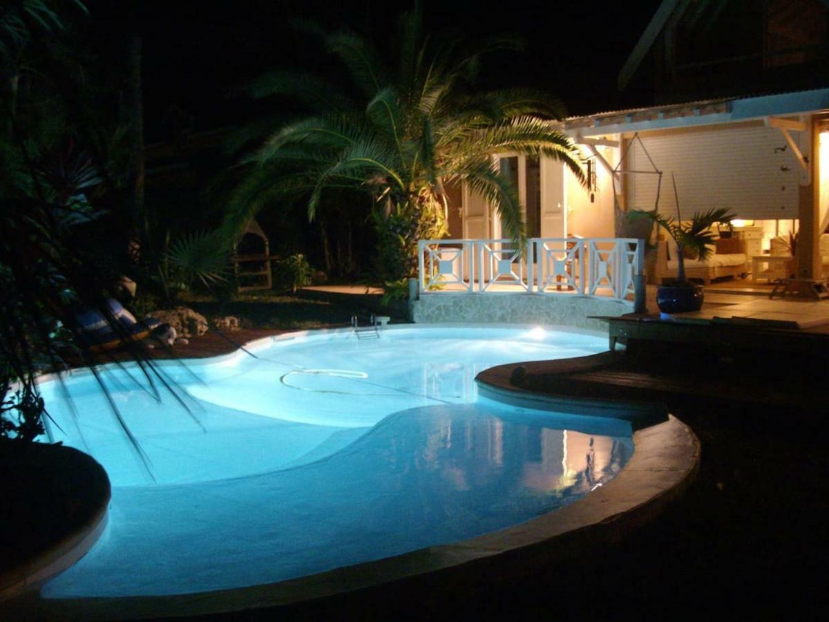 Villa Iguanou Et Piscine En Bord De Mer Proche Plages Marina Et Golf Saint-Francois  Εξωτερικό φωτογραφία